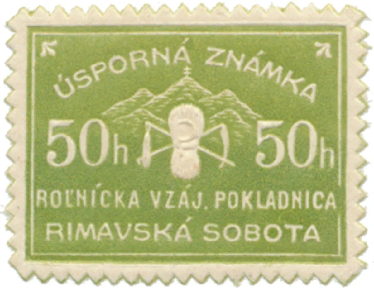 Úsporné známky — 1