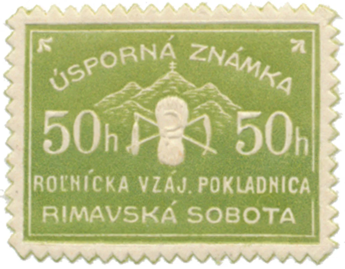 Úsporné známky — 1