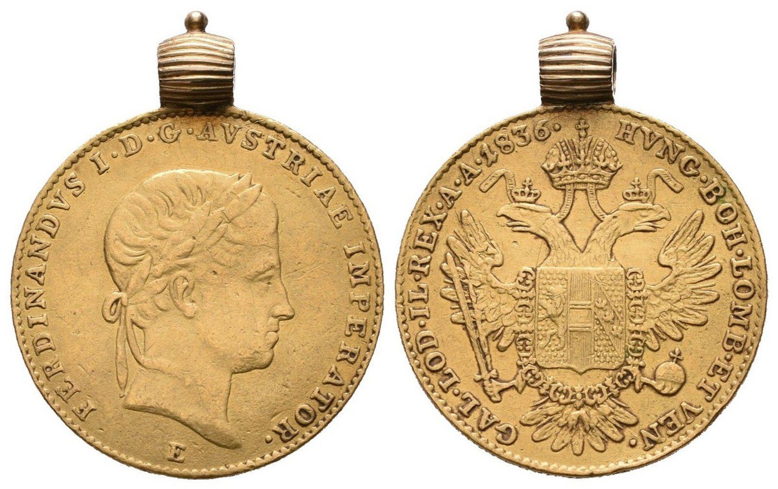 Ferdinand V., Dukát 1836 E, Karlsburg