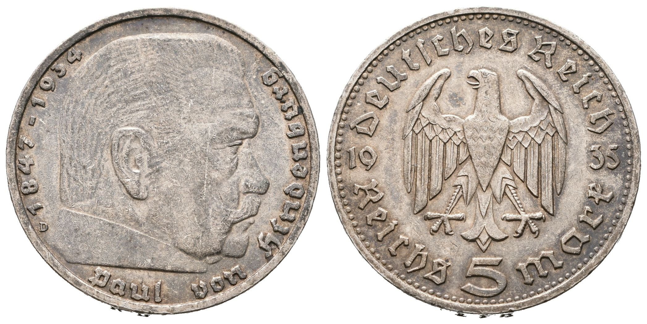 III. říše, 5 Marka 1935 D