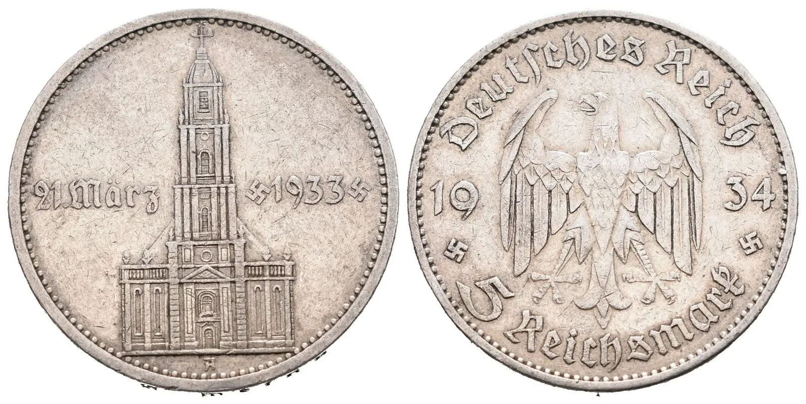 III. říše, 5 Marka 1934 A