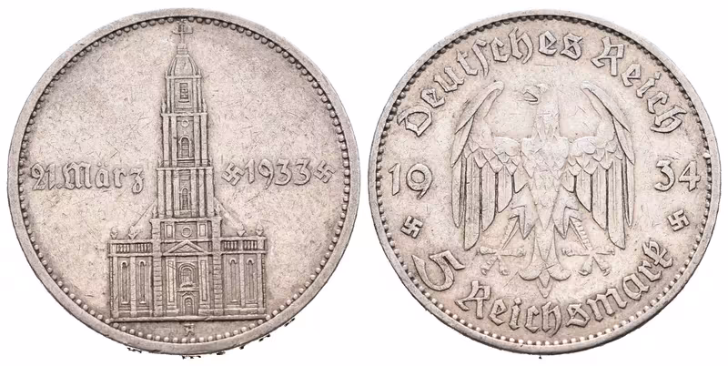 III. říše, 5 Marka 1934 A