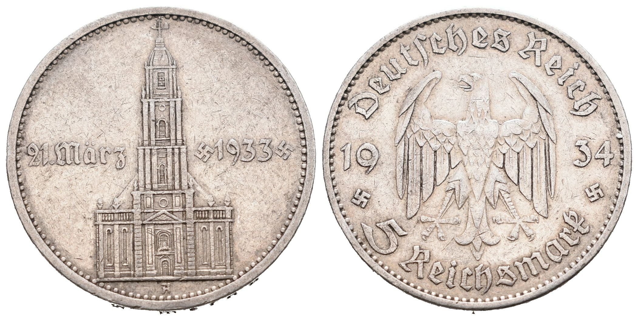 III. říše, 5 Marka 1934 A