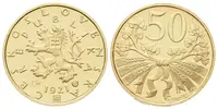 Medaile 2006 - Replika mince 50 haléřů z roku 1921