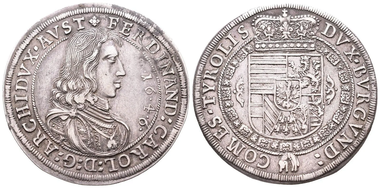 Arcivévoda Ferdinand Karel, 1632 - 1662 — 1