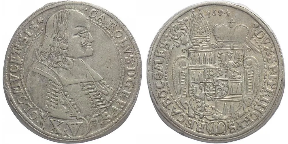 Olomouc - biskupství, Karel II. Liechtenstein, 1664 - 1695 — 1
