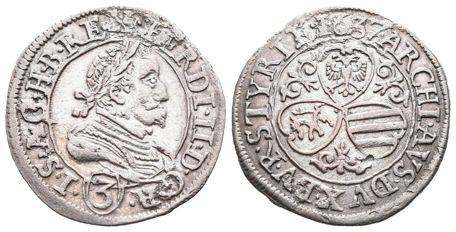 Ferdinand II., 1619 - 1637 (Mince dobrého zrna) — 1