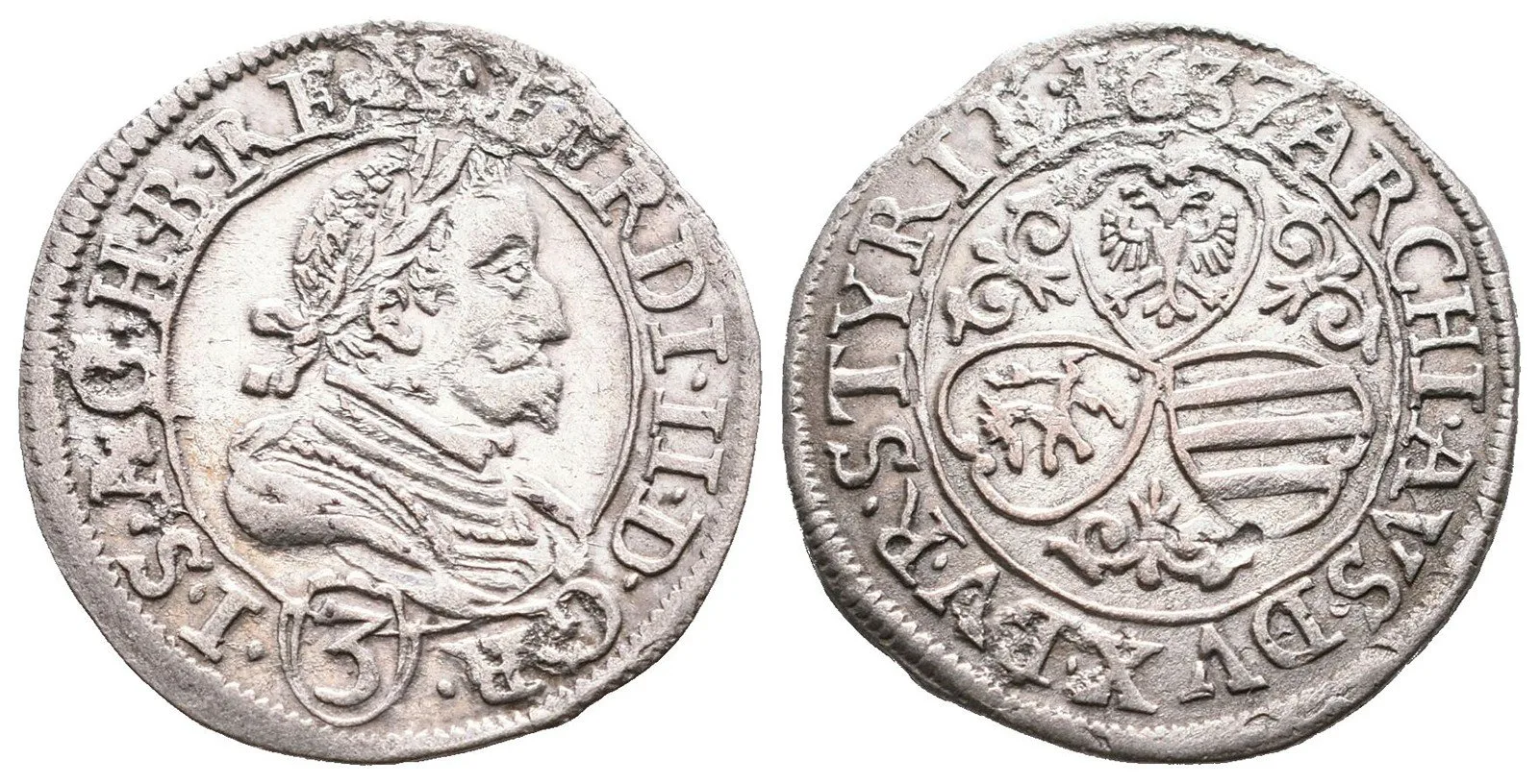 Ferdinand II., 1619 - 1637 (Mince dobrého zrna) — 1