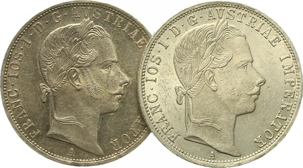 Rakouská a spolková měna, 1857 - 1892 — 1