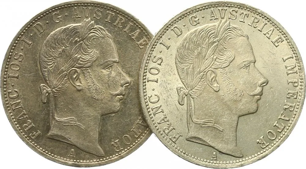 Rakouská a spolková měna, 1857 - 1892 — 1