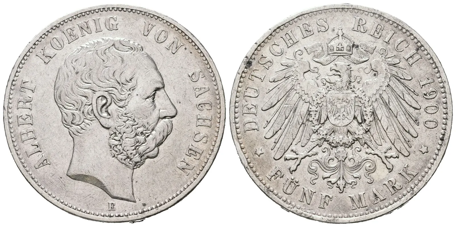Sasko, 5 Marka 1900