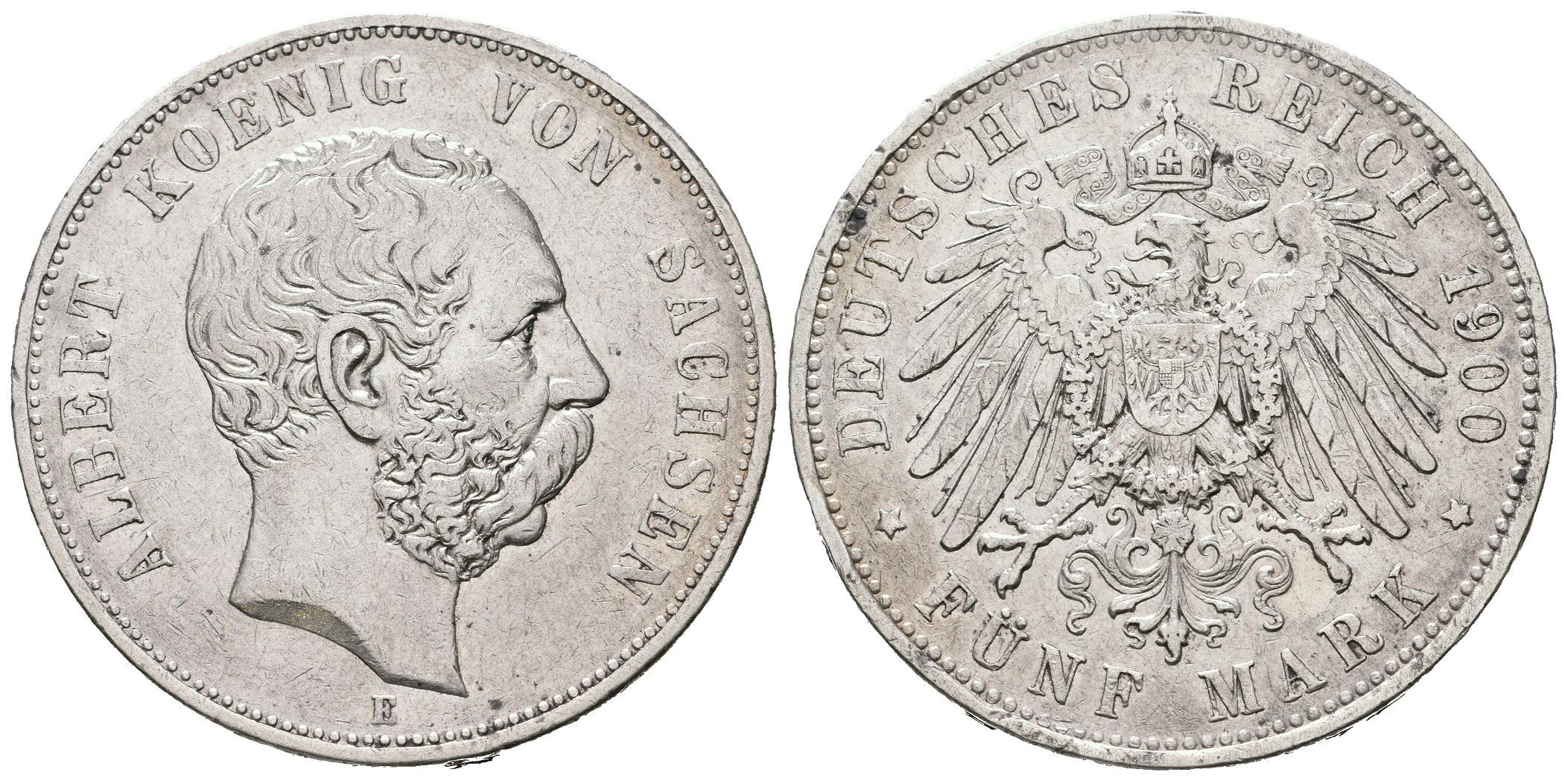 Sasko, 5 Marka 1900