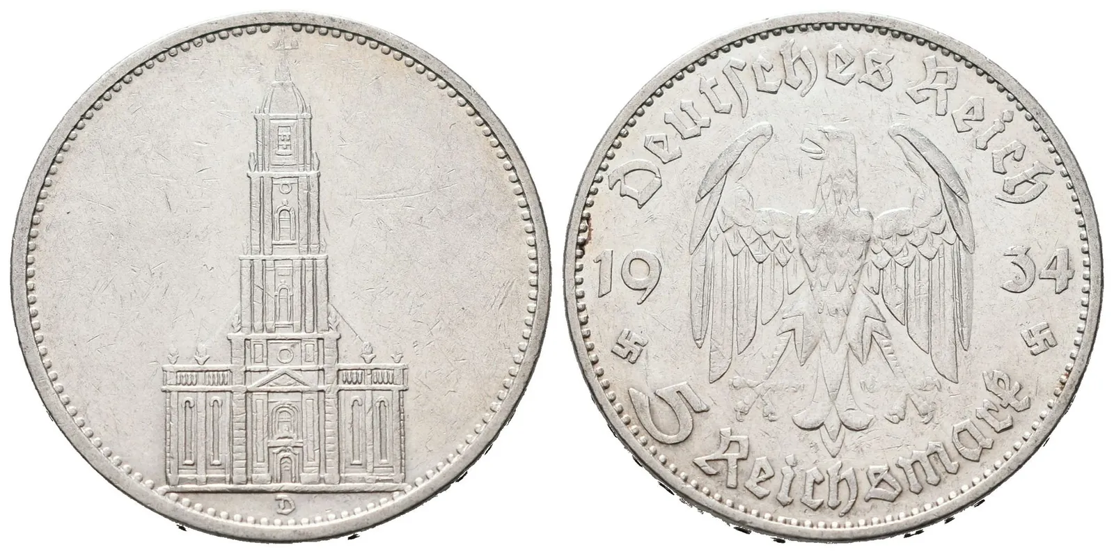III. říše, 5 Marka 1934 D
