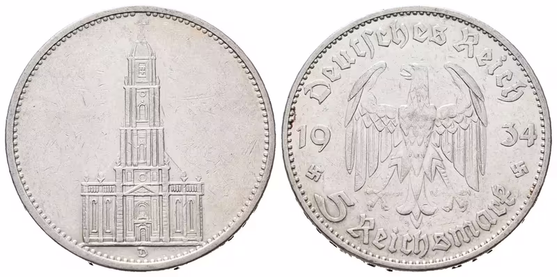 III. říše, 5 Marka 1934 D