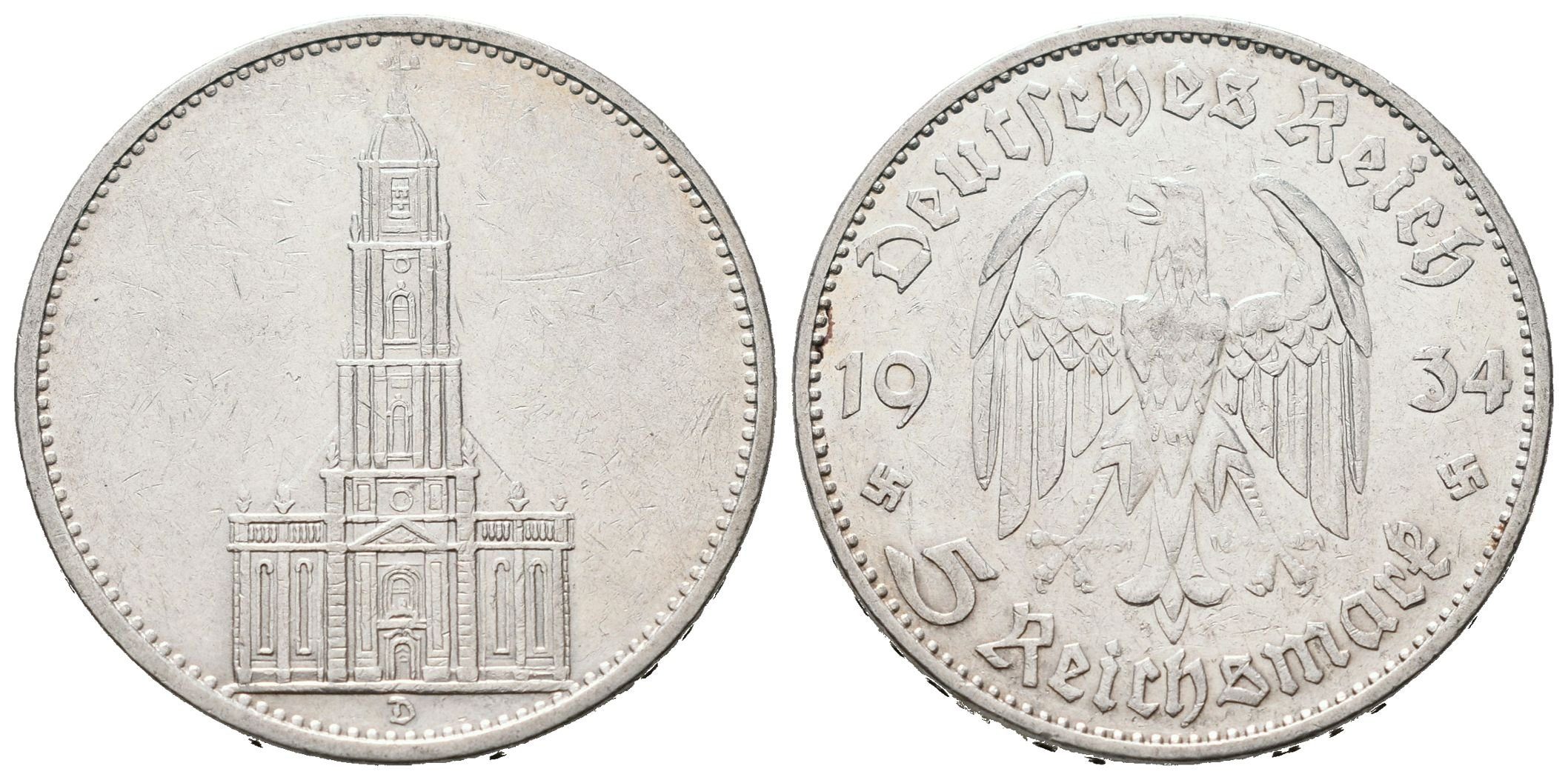 III. říše, 5 Marka 1934 D