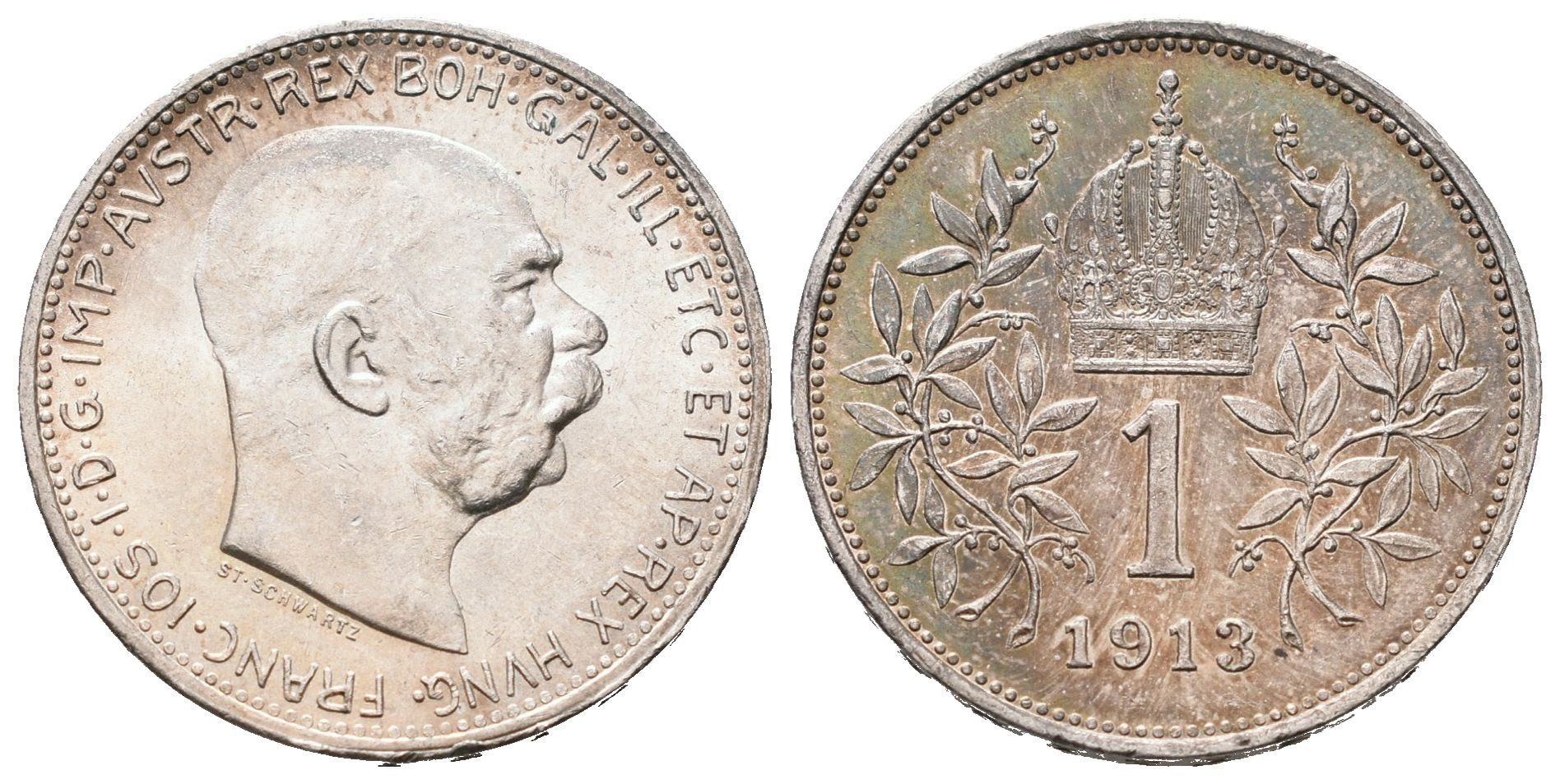1 Koruna 1913