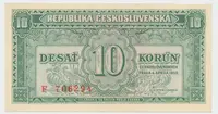 10 Koruna 1950, série A - Z, Hej.86a
