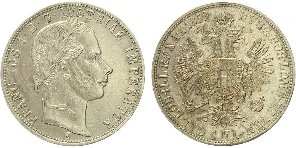 Rakouská a spolková měna, 1857 - 1892 — 1