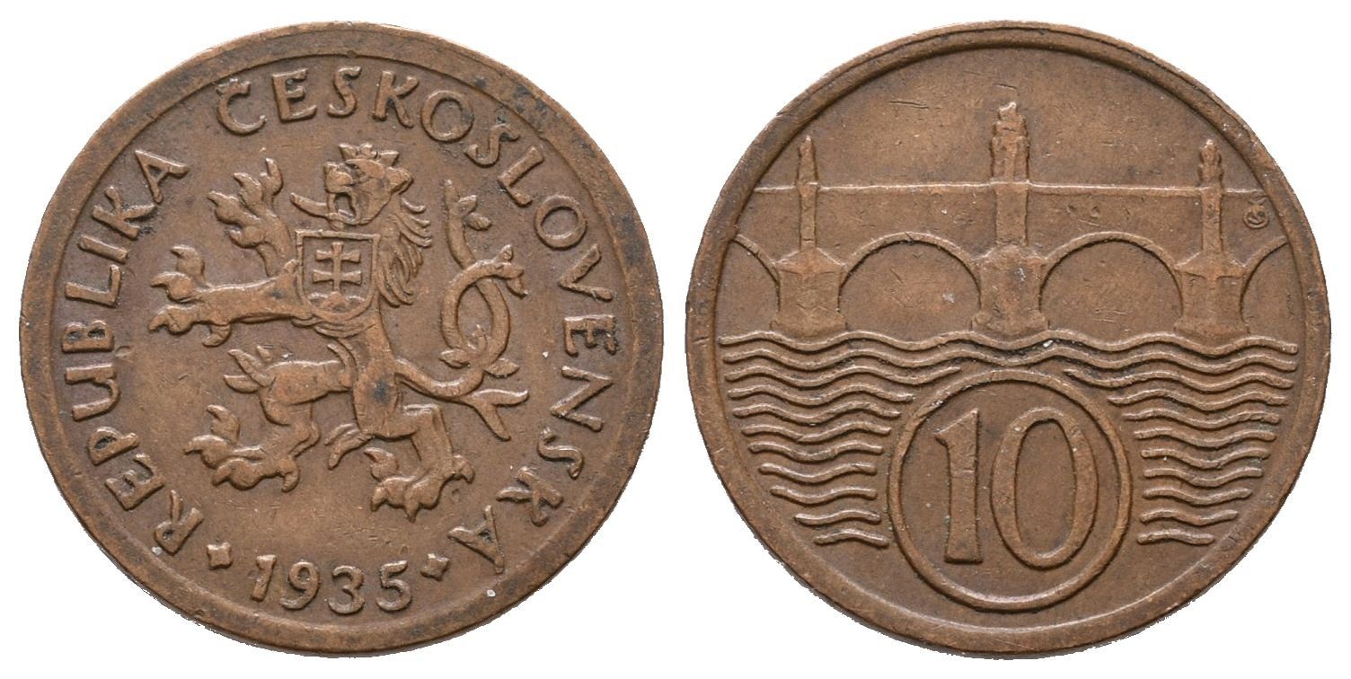 10 Haléř 1935