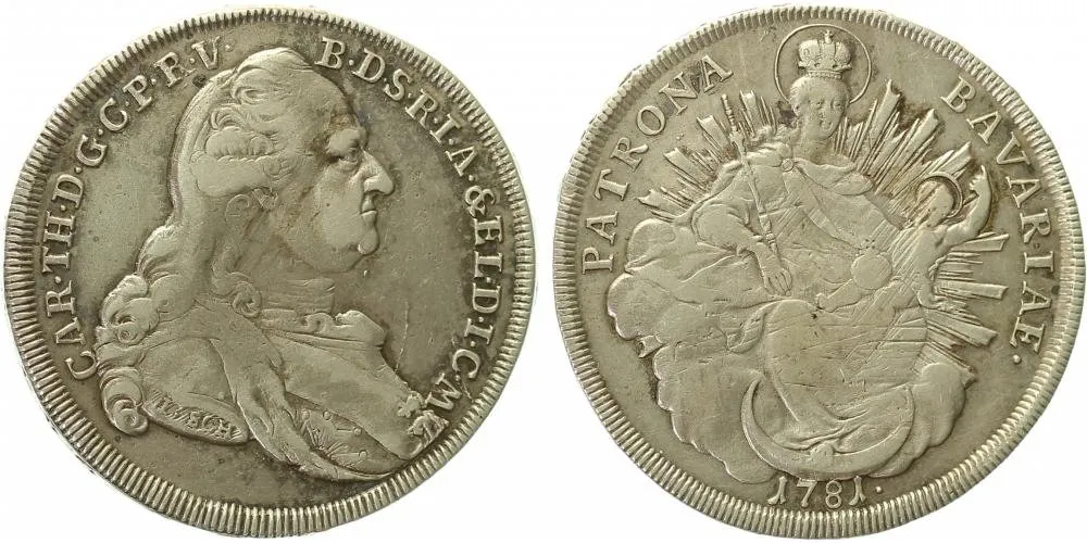Bavorsko, Karl Theodor, 1777 - 1799 — 1