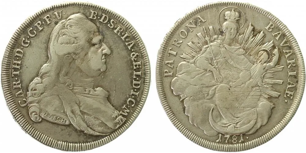 Bavorsko, Karl Theodor, 1777 - 1799 — 1