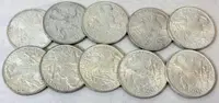 Soubor mincí - 100 Koruna 1949 - Hornická práva - fotografie 2