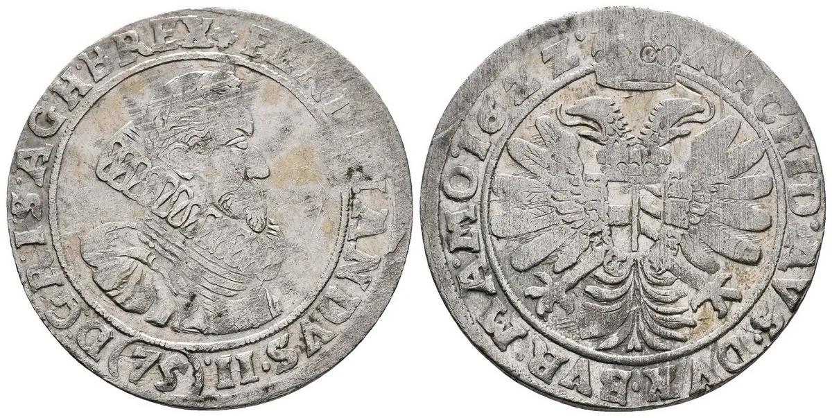 Ferdinand II., 1619 - 1637 (Mince kiprová) — 1