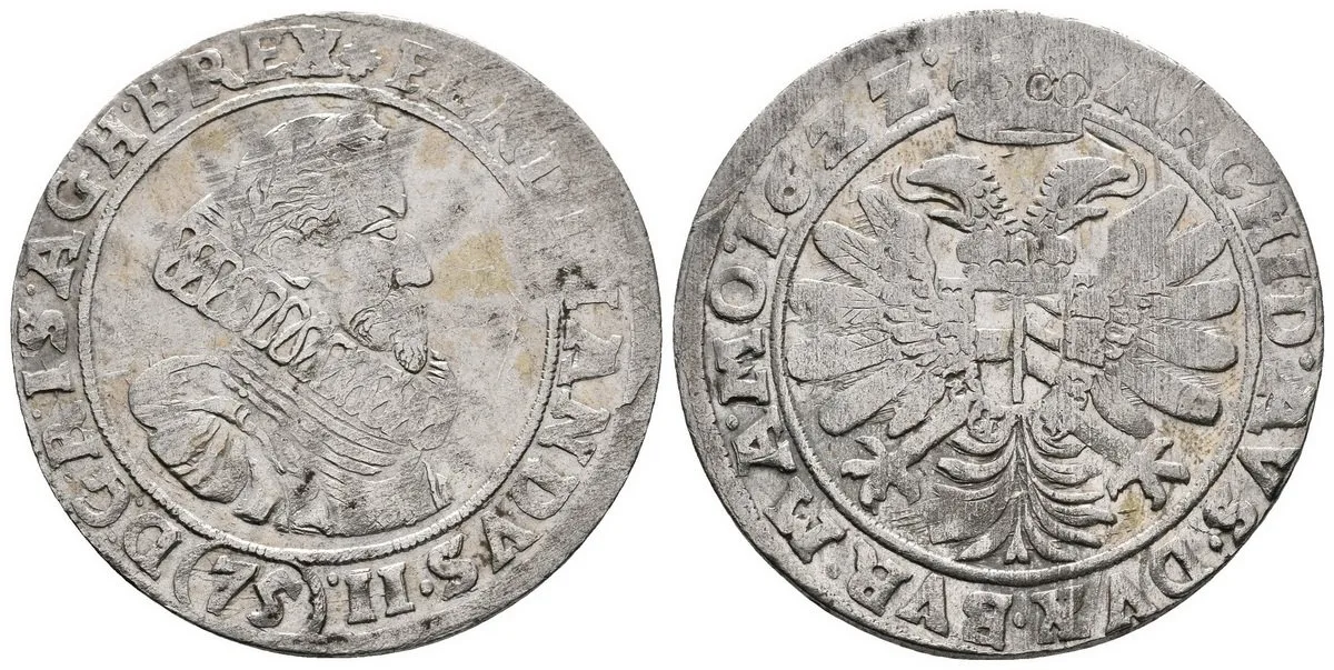 Ferdinand II., 1619 - 1637 (Mince kiprová) — 1