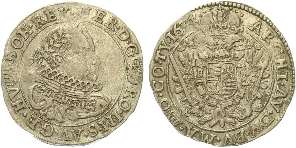 Ferdinand II., 1619 - 1637 (Mince dobrého zrna) — 1