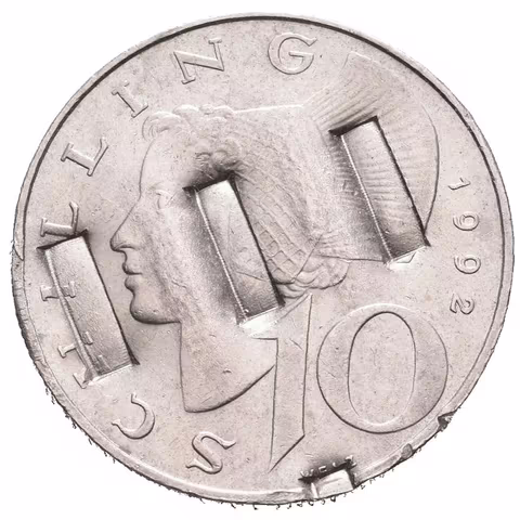 10 Schilling 1992, oficiální demonetizace