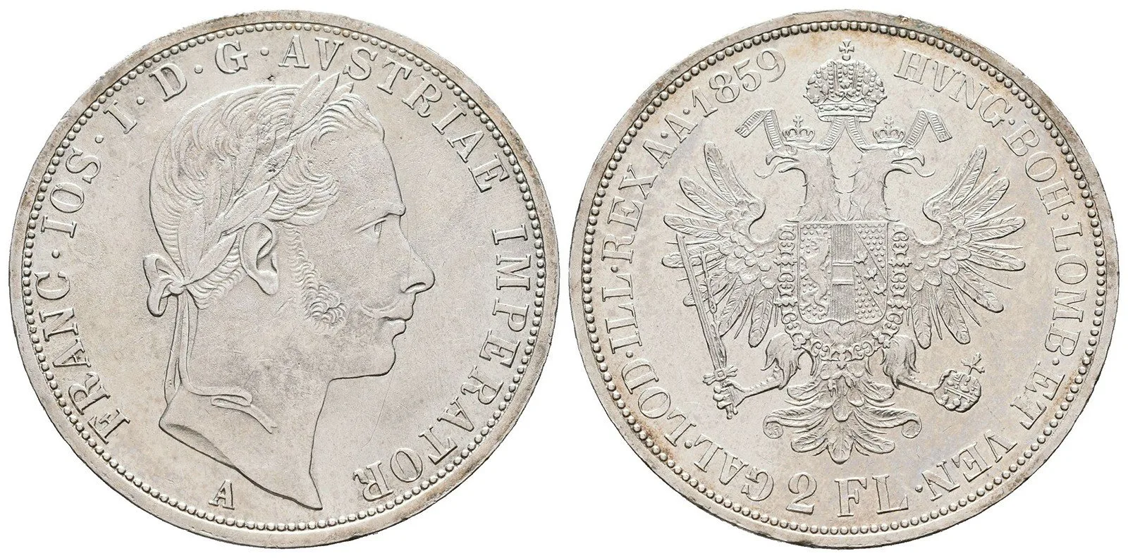 Rakouská a spolková měna, 1857 - 1892 — 1