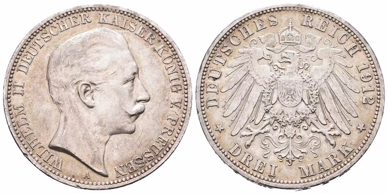Prusko, 3 Marka 1912 A