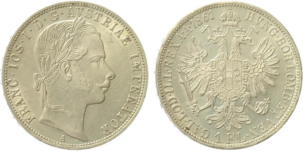 Rakouská a spolková měna, 1857 - 1892 — 1