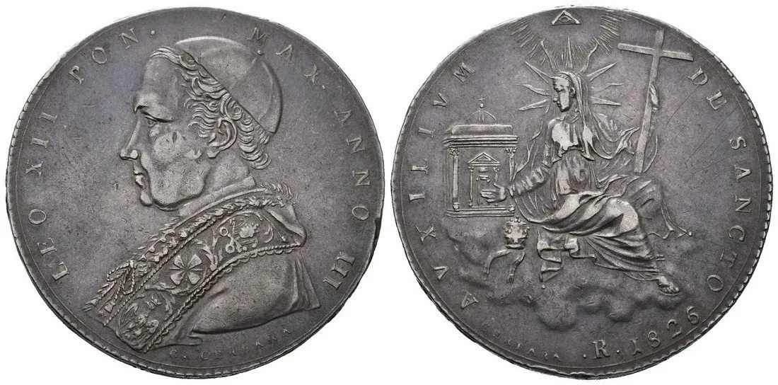 Vatikán, Leo XII., 1823 - 1829 — 1