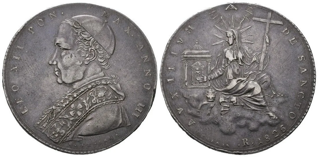 Vatikán, Leo XII., 1823 - 1829 — 1