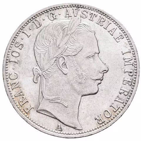 Zlatník 1859 A, bez tečky za REX, pěkná zachovalost, zbytky lesku,