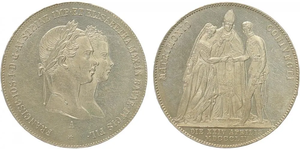 Konvenční měna, 1848 - 1857 — 1