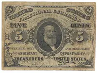 USA, 5 Cents 1863, P.106