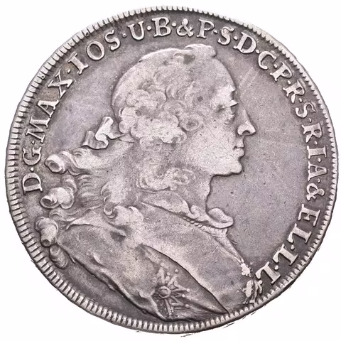 Tolar 1757 - madona, Dav.A1952, KM.223.2, pěkná patina, rysky