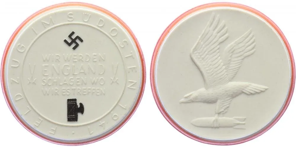 Německo, pamětní porcelánové medaile — 1