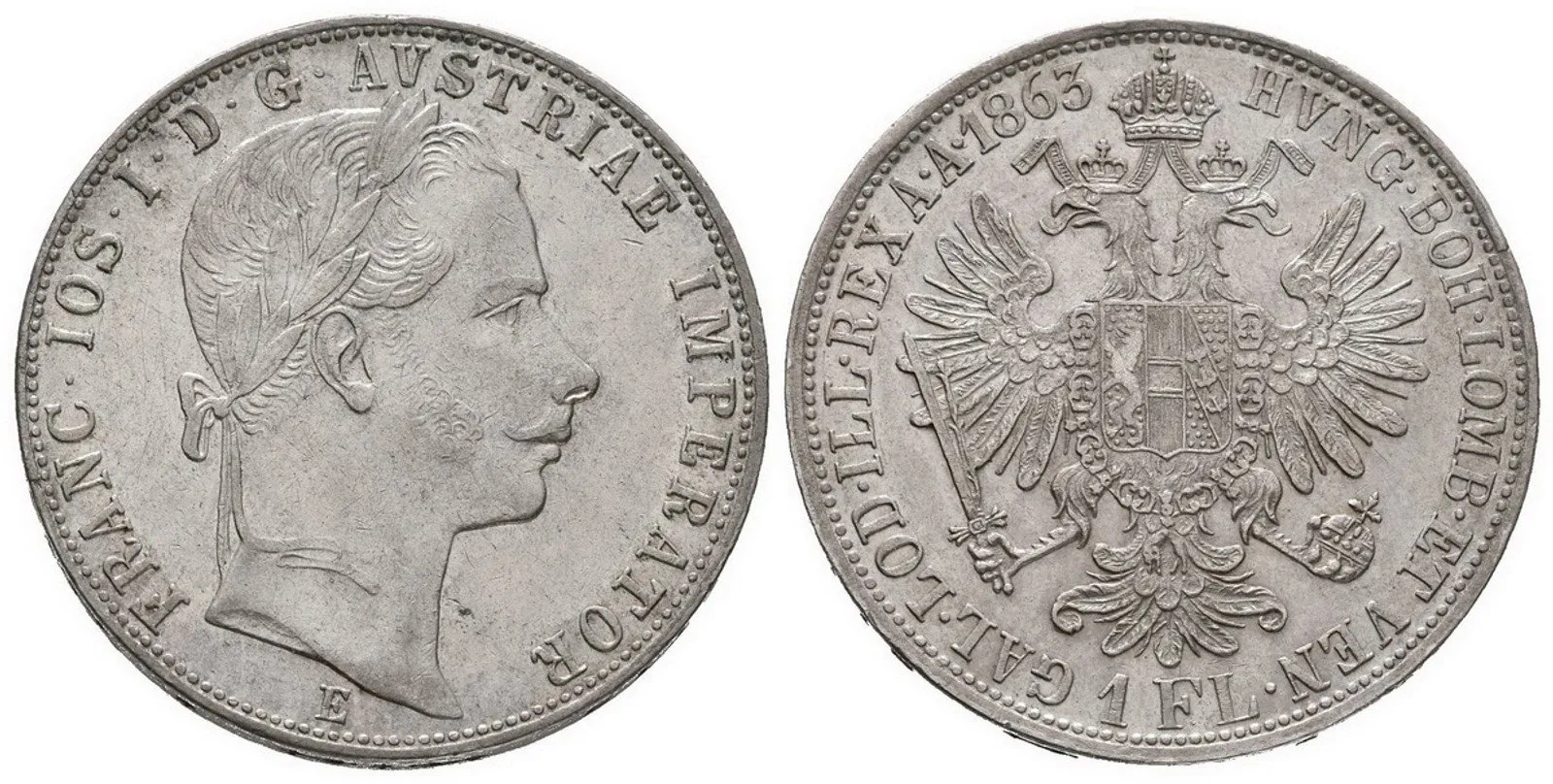 Rakouská a spolková měna, 1857 - 1892 — 1