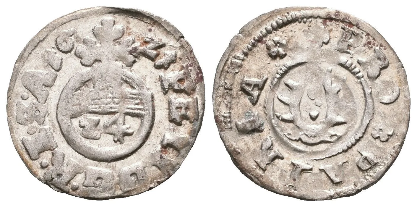 1/24 Taler (Groš) 1621, Rv: PRO PATRIA, pod. Welter 1303 — 1