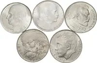 Soubor mincí 100 Kčs 1976 - Janko Král, Kaplan, 1977 - Hollar, — 1