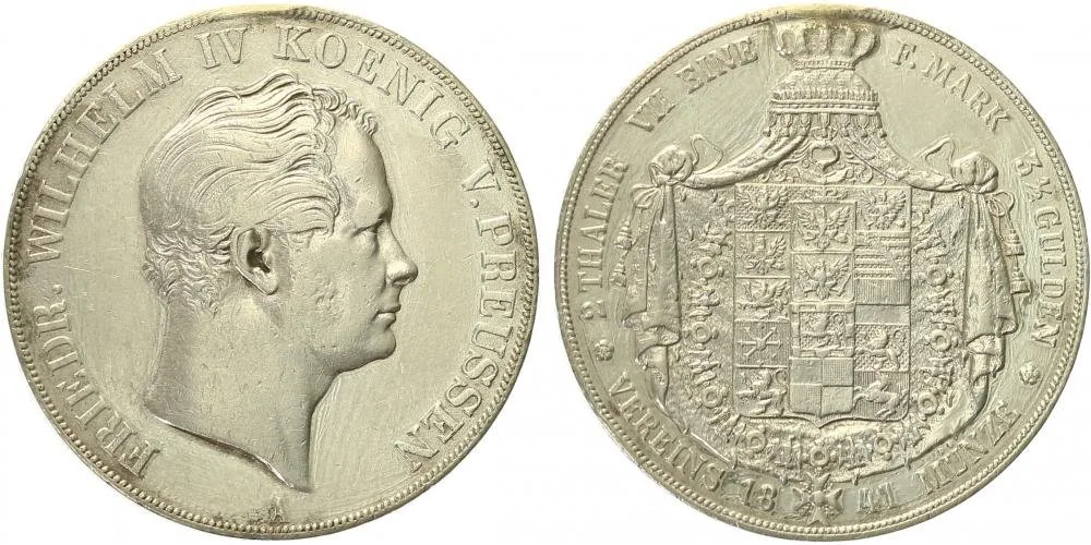 Prusko, Friedrich Wilhelm IV., 1840 - 1861 — 1