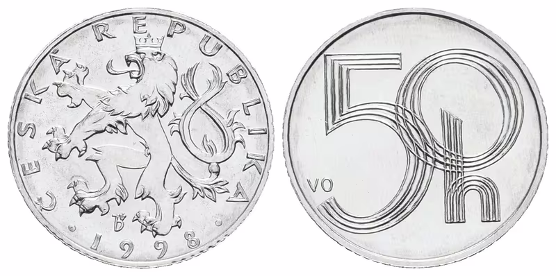 50 Haléř 1998