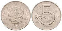 5 Koruna 1967