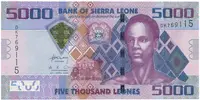 Sierra Leone, 5000 Leones 2010, P.32