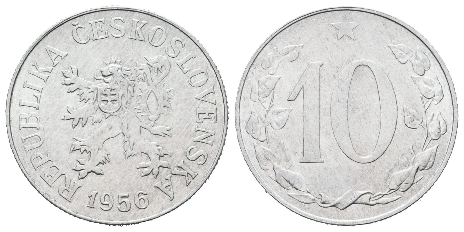 10 Haléř 1956
