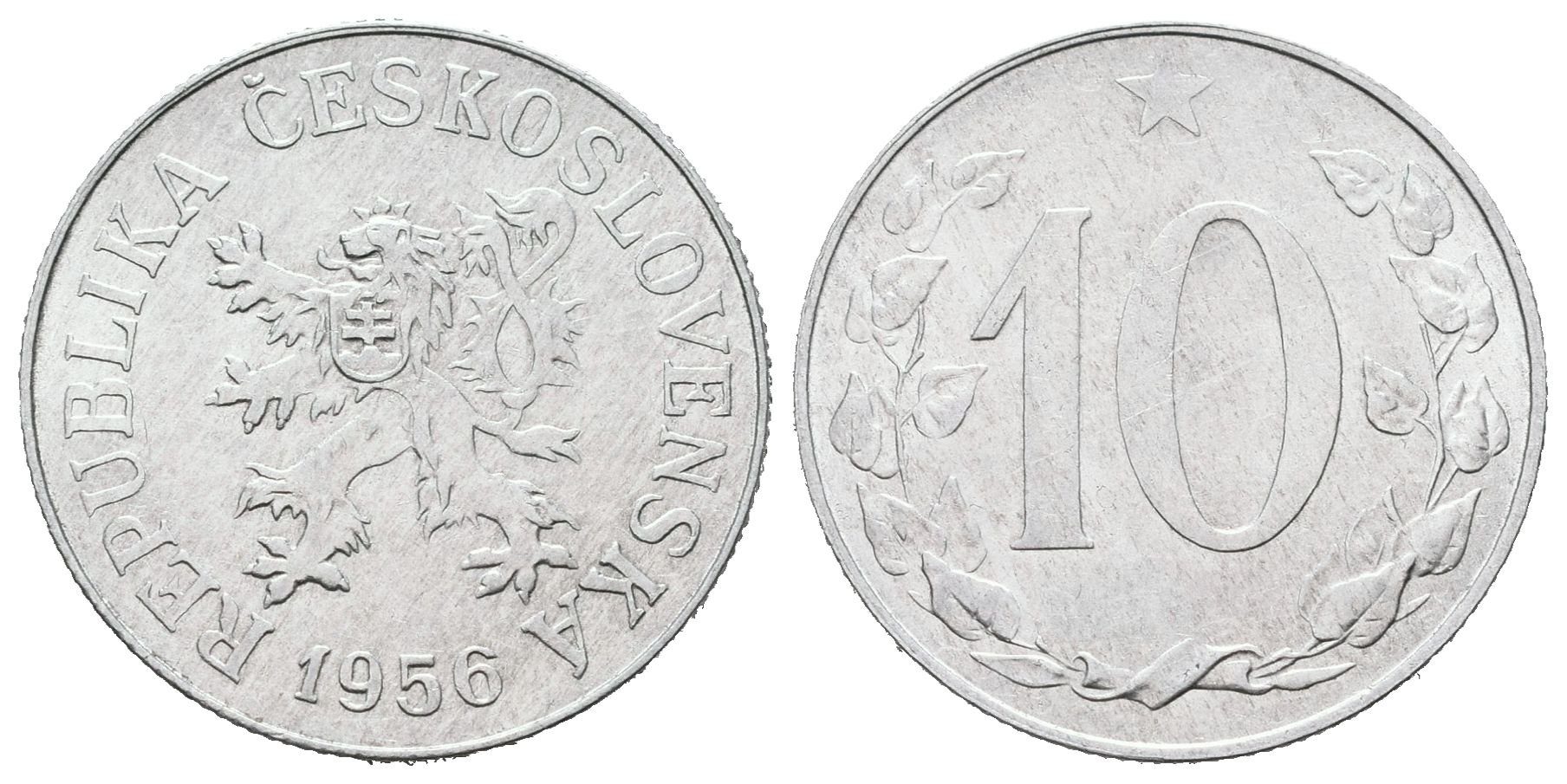 10 Haléř 1956