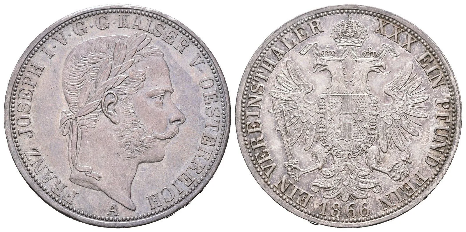 Rakouská a spolková měna, 1857 - 1892 — 1
